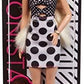 Barbie Fashionistas Doll with Long Blonde Hair - Polka Dot Outfit