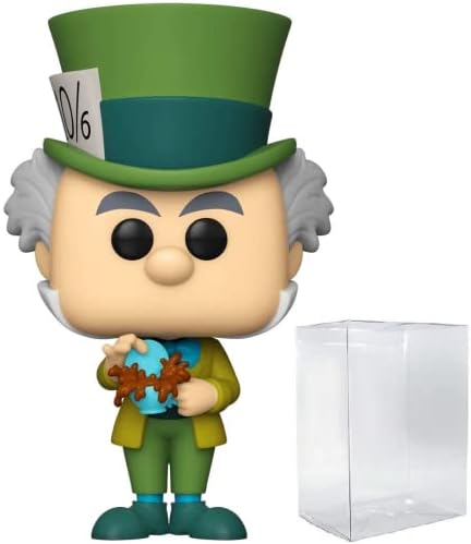 Funko POP Disney Alice in Wonderland 70th - Mad Hatter Funko Pop Vinyl Figure Bundled