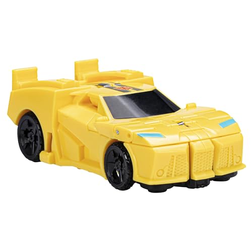 Transformers EarthSpark 1-Step Flip Changer Soundwave 4-Inch Action Figure Robot for