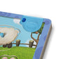 Melissa & Doug Melissa Doug Blue's Clues You Wooden Rainbow Stacking Puzzle 9 Pieces