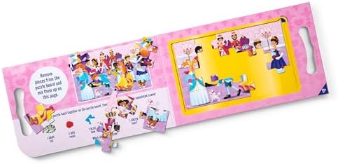 Melissa & Doug Take-Along Magnetic Jigsaw Puzzles Travel Toy Vehicles