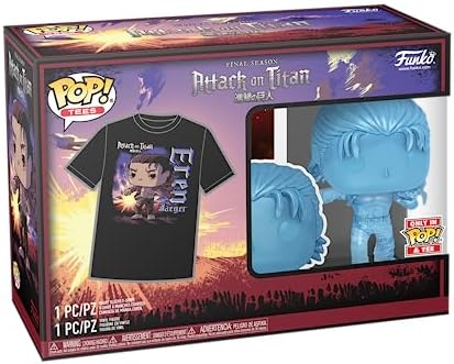 Funko Pop Tee Attack on Titan - Eren with Marks - 3XL