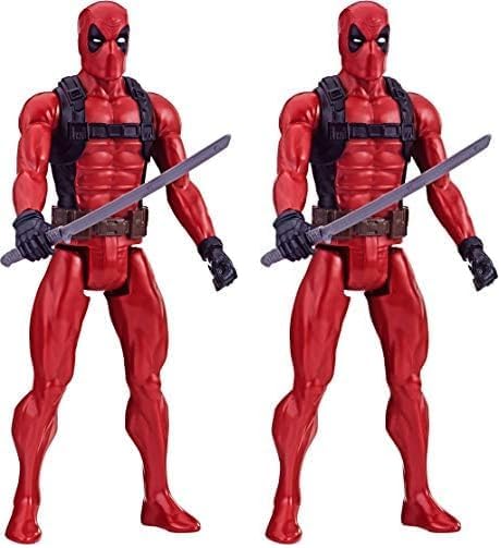 Marvel Deadpool 12 inches Action Figures A" 2-Pack Superhero Toys with Accessories – 12