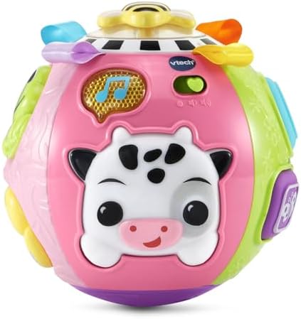VTech Baby On-The-Moove Activity Ball with Textures Orange