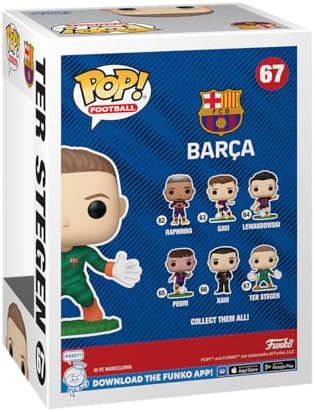 Funko POP Football Barcelona - TER Stegen - Barcelona FC - Collectable Vinyl Figure