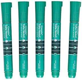 Crayola Take Note Dry Erase Markers Red Chisel Tip Markers Office School Supplies 12 Count