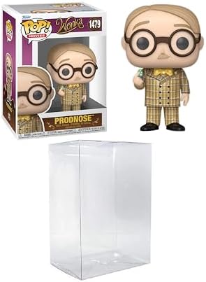Funko Pop Movies Wonka - Prodnose Bundled with a Byron's Attic Pop Protector