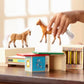 Melissa & Doug Melissa Doug Horse Carrier Wooden Vehicle