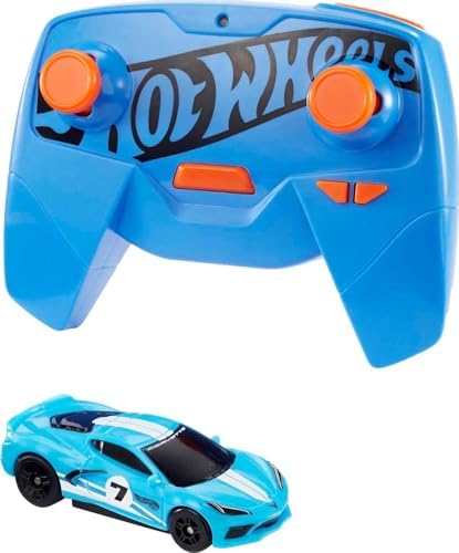 Hot Wheels Toy Car RC C8 Corvette in 164 Scale Remote-Control Vehicle