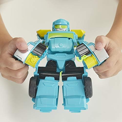 Transformers Playskool Heroes Rescue Bots Academy Hoist Converting Toy Robot 6 Action