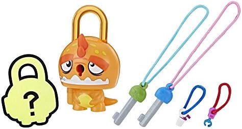 Hasbro Lock Stars Orange Dinosaur