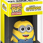Funko Pop Keychain Minions The Rise of Gru - Pet Rock Otto Multicolor 2 inches