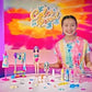 Barbie Color Reveal Toy Set Tie-Dye Fashion Maker with Barbie Chelsea Doll