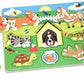 Melissa & Doug Melissa Doug Pets Wooden Peg Puzzle 8 pcs