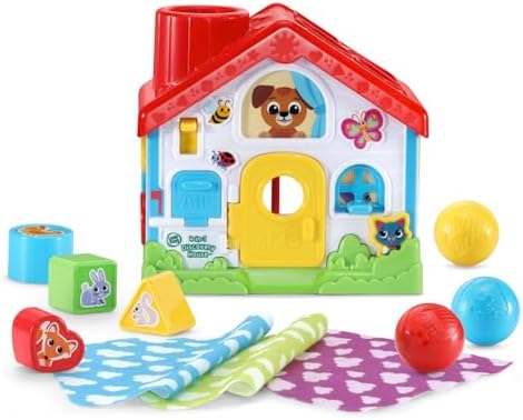 LeapFrog 4-in-1 Discovery House Hands-On Infant Busy Toy
