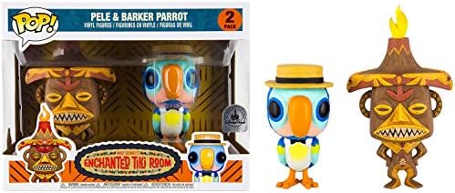 Funko Disney Park Enchanted Tiki Room Pele Barker Parrot Funko POP 2 Pack