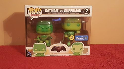 Funko Pop Batman Vs. Superman Glow In the Dark 2 pack