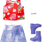 Barbie Complete Looks Outfit Denim Set