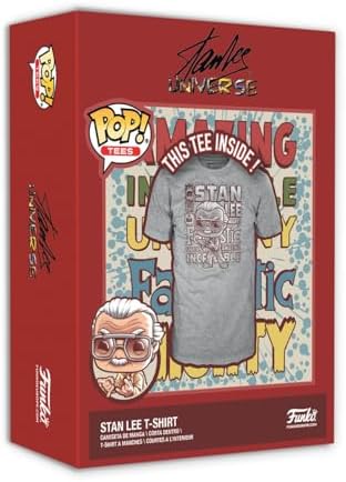 Funko Pop Boxed Tee Marvel - Stan Lee - 3XL