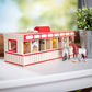Melissa & Doug Melissa Doug Take-Along Show-Horse Stable With Wooden Stable Box and 8 Toy