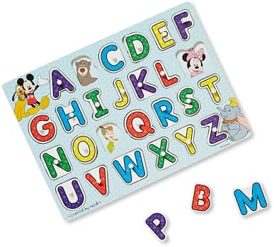 Melissa & Doug Melissa Doug Disney Wooden Peg Puzzle