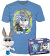 Funko Pop Tee Bugs Bunnya as Fred Jonesa Flocked - 3 Extra Large - 3XL - T-Shirt -