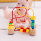 Melissa & Doug Melissa Doug First Bead Maze - Wooden Educational Toy for Floor High Chair