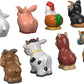 Fisher-Price Little People Toddler Farm Animal Friends 8-Piece Figure Set for Pretend