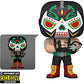 Funko POP Batman 412- Bane Dia de Los Muertos Glows in The Dark