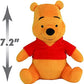 Disney 7.2-inch Winnie the Pooh Beanbag Plush Super Fabric for Ages 2 Up by Just Play
