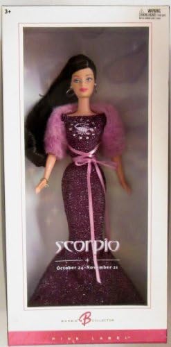 Barbie Collector Zodiac Dolls - Scorpio October 24 - November 21