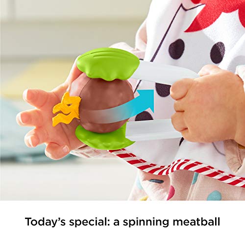 Fisher-Price Cutest Chef Gift Set 4 cooking-themed baby toys with wearable bib and