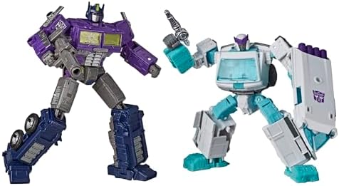 Transformers Generations Selects WFC-GS17 Shattered Glass Ratchet and Optimus Prime War