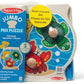 Melissa & Doug Melissa Doug Wooden Jumbo Peg Puzzle