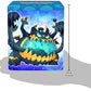 Pokemon TCG Darkness Stacking Tin - Umbreon 3 Booster Packs Coin