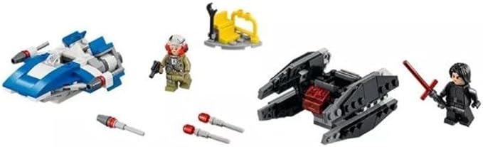 LEGO Star Wars The Last Jedi A-Wing vs. TIE Silencer Microfighters 75196 Building Kit 188