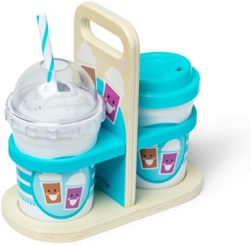Melissa & Doug Melissa Doug Hot Cold Drinks Pretend Play Food for Boys and Girls Ages