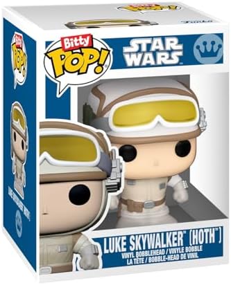 Funko Bitty POP SW - Luke 4-Pack and A Surprise Mystery Mini Figure - 0.9 Inch 2.2 Cm -