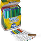 Crayola Super Tips Marker Set 100ct Fine Point Washable Markers Drawing Markers for