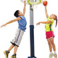 Little Tikes Adjust and Jam Pro Basketball Set Blue