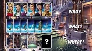Hasbro Clue Board Game Replacement Card Set All 21 Cards Weapons Suspects RoomsLocations