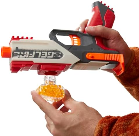 Nerf Pro Gelfire Legion Spring Action Blaster 5000 Rounds 130 Hopper Protective Eyewear
