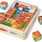 Melissa & Doug Melissa Doug National Parks Alphabet Animals 24-Piece Cube Puzzle