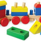 Melissa & Doug Melissa Doug Wooden Stacking Train Learning Toy Vehicle