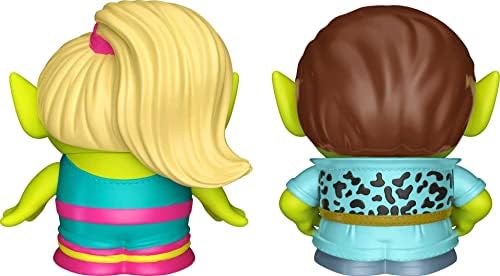 Mattel Pixar Alien Action Figures 2-Pack Barbie and Ken Remix Figures with Toy Car Giftsa