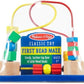 Melissa & Doug Melissa Doug First Bead Maze - Wooden Educational Toy for Floor High Chair