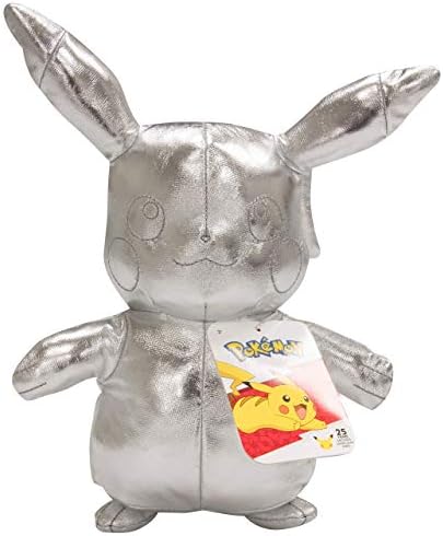 Pokemon 8 Silver Charmander 25th Anniversary Plush