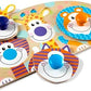 Melissa & Doug Melissa Doug First Play Wooden Jumbo Knob Farm Animal Puzzle 3 pcs