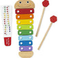 Melissa & Doug Melissa Doug Caterpillar Xylophone Musical Toy With Wooden Mallets 15.25 x