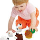 Melissa & Doug Melissa Doug Pop Blocs Farm Animals Educational Baby Toy - 10 Linkable